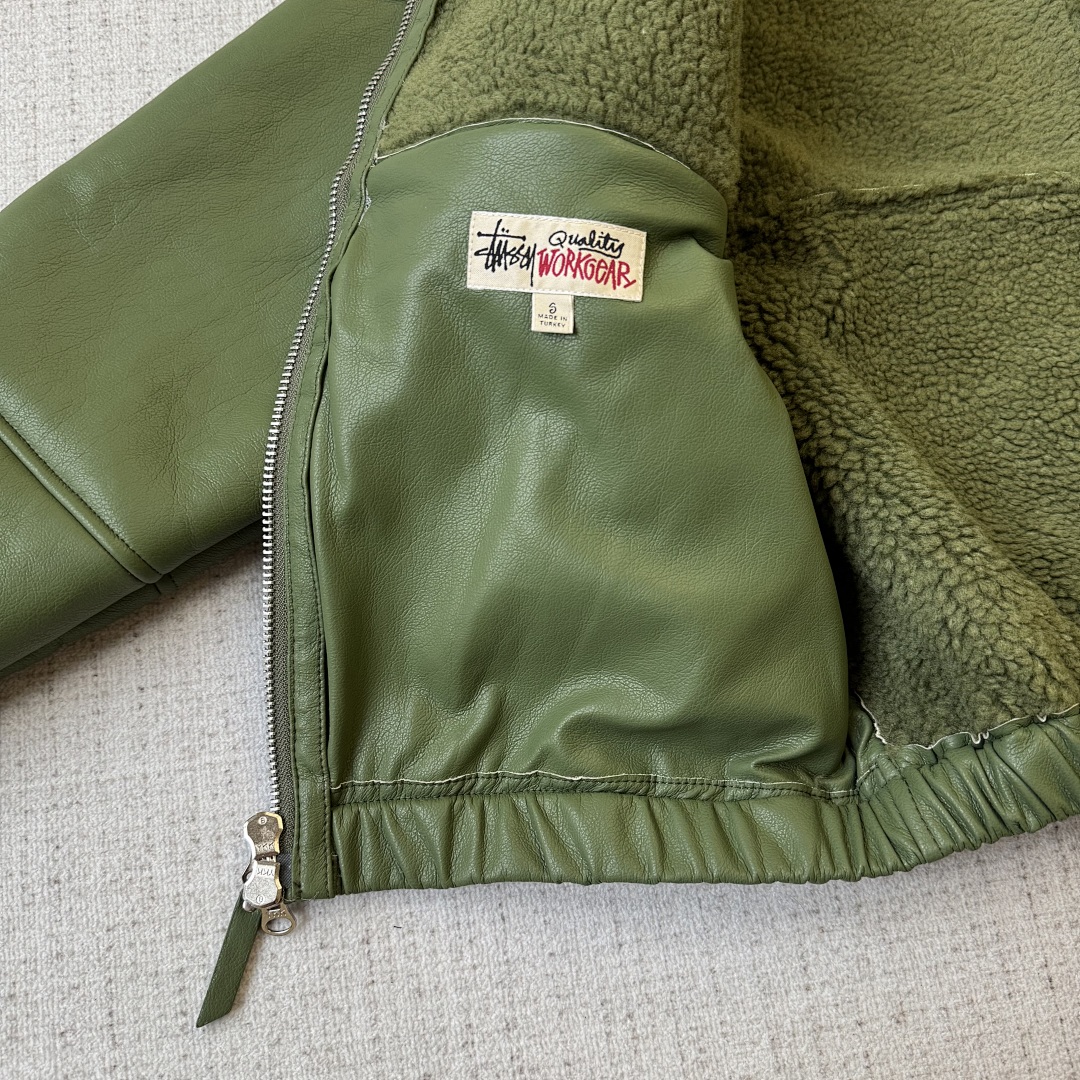 Stussy jacket (real leather) - Image 12