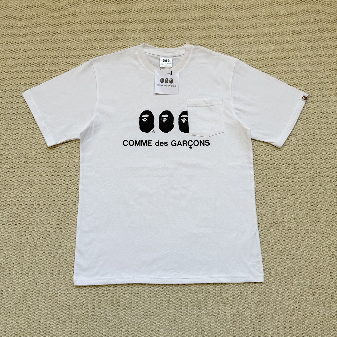 Bape x CDG tee - Image 3