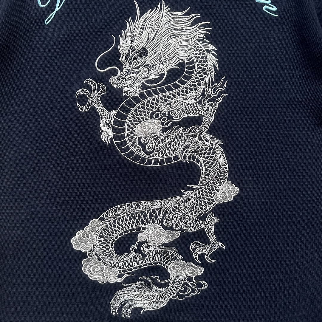 Dragon Union Boxy Dragon Embroidery Polo - Image 4