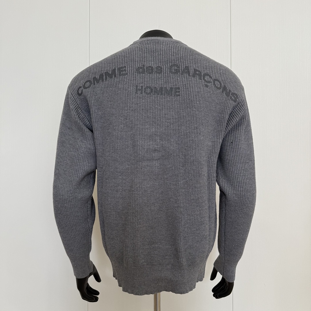 Comme des Garcons Grey Sweater - Image 3