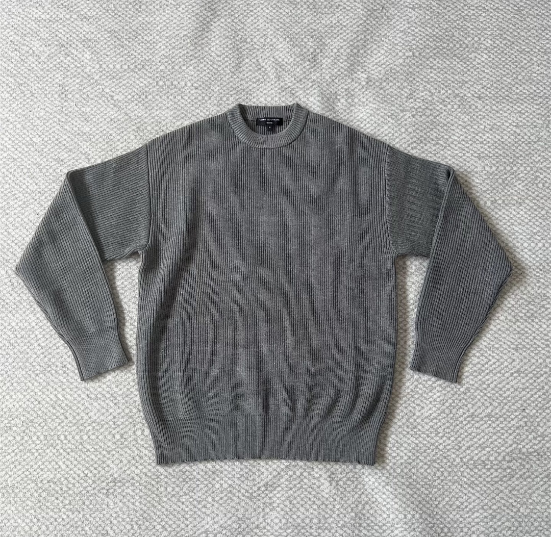 Comme des Garcons Grey Sweater - Image 5