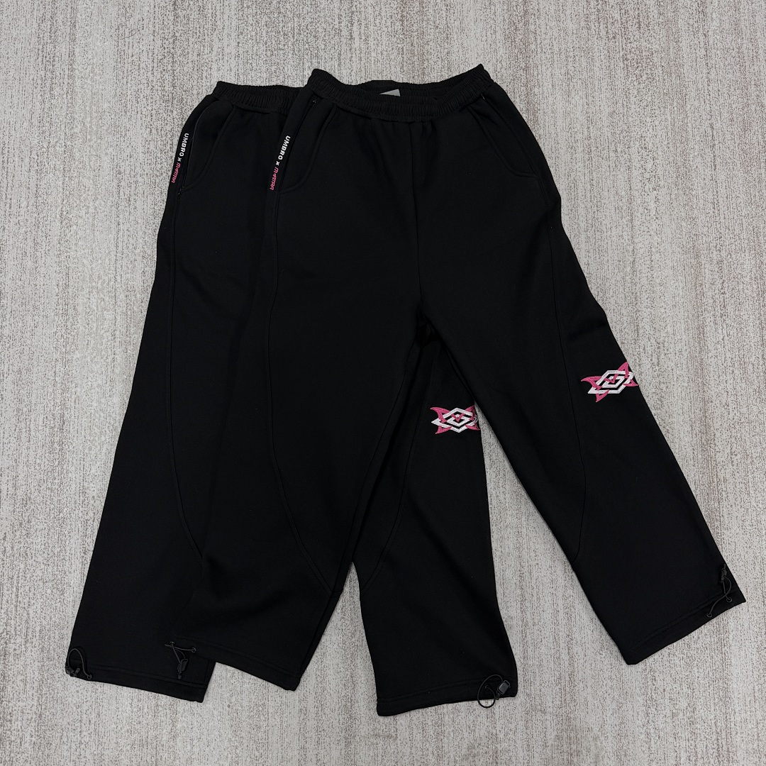 Mertra X Umbro Pink Double Hood Hoodie - Image 40