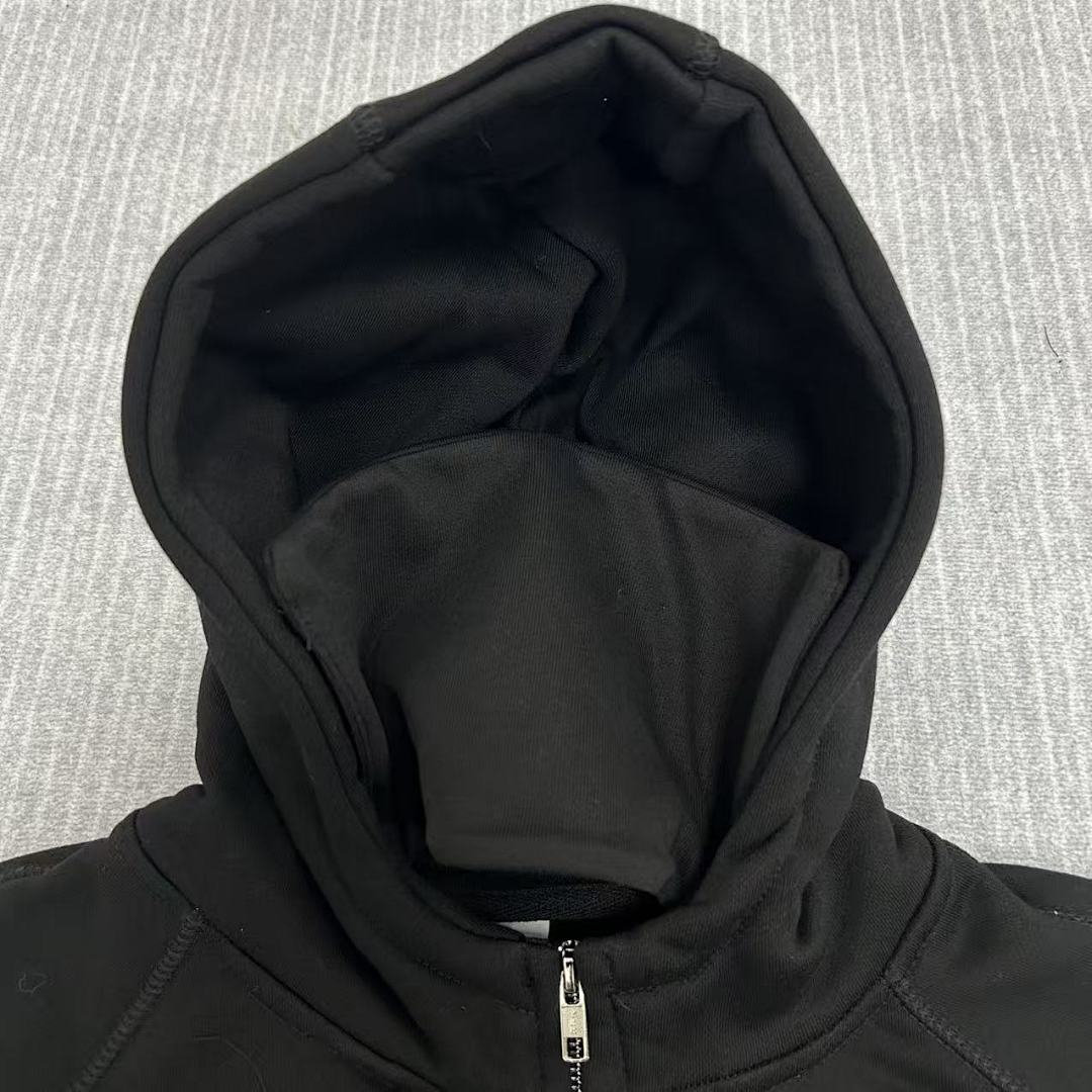 Up In Flames Black Hoodie Set - Image 23