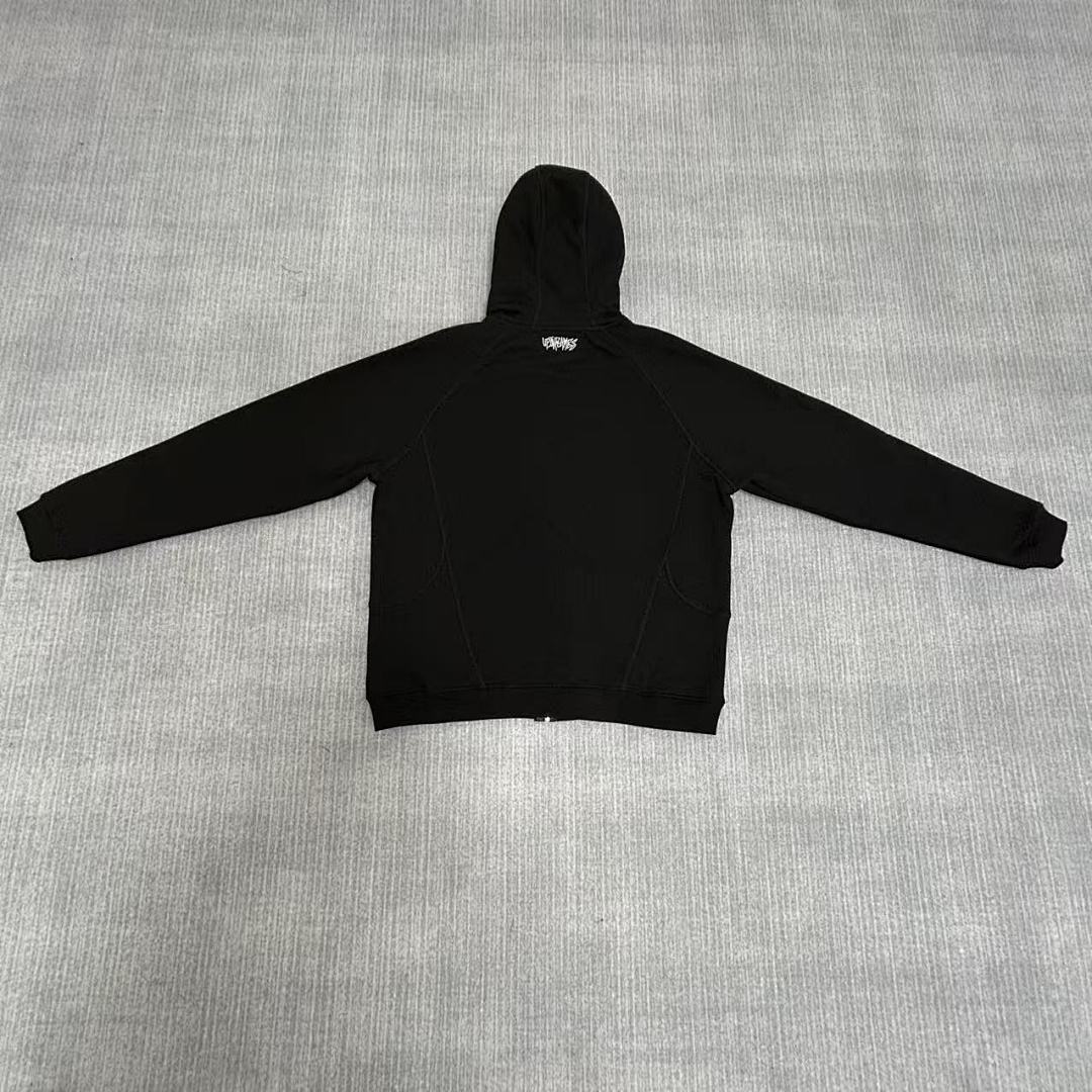 Up In Flames Black Hoodie Set - Image 7