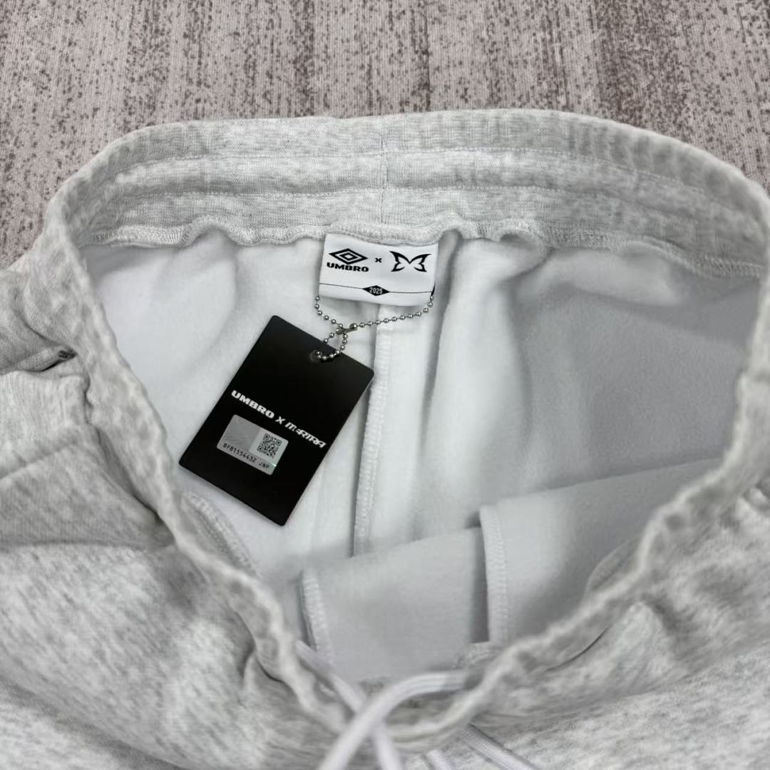 Mertra X Umbro Pink Double Hood Hoodie - Image 19