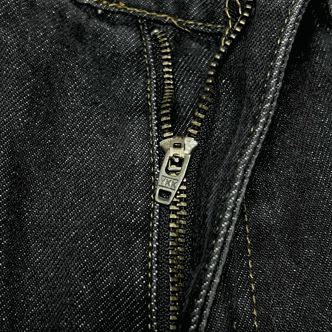 Poser Leaf Embroidered Denim Shorts - Image 15