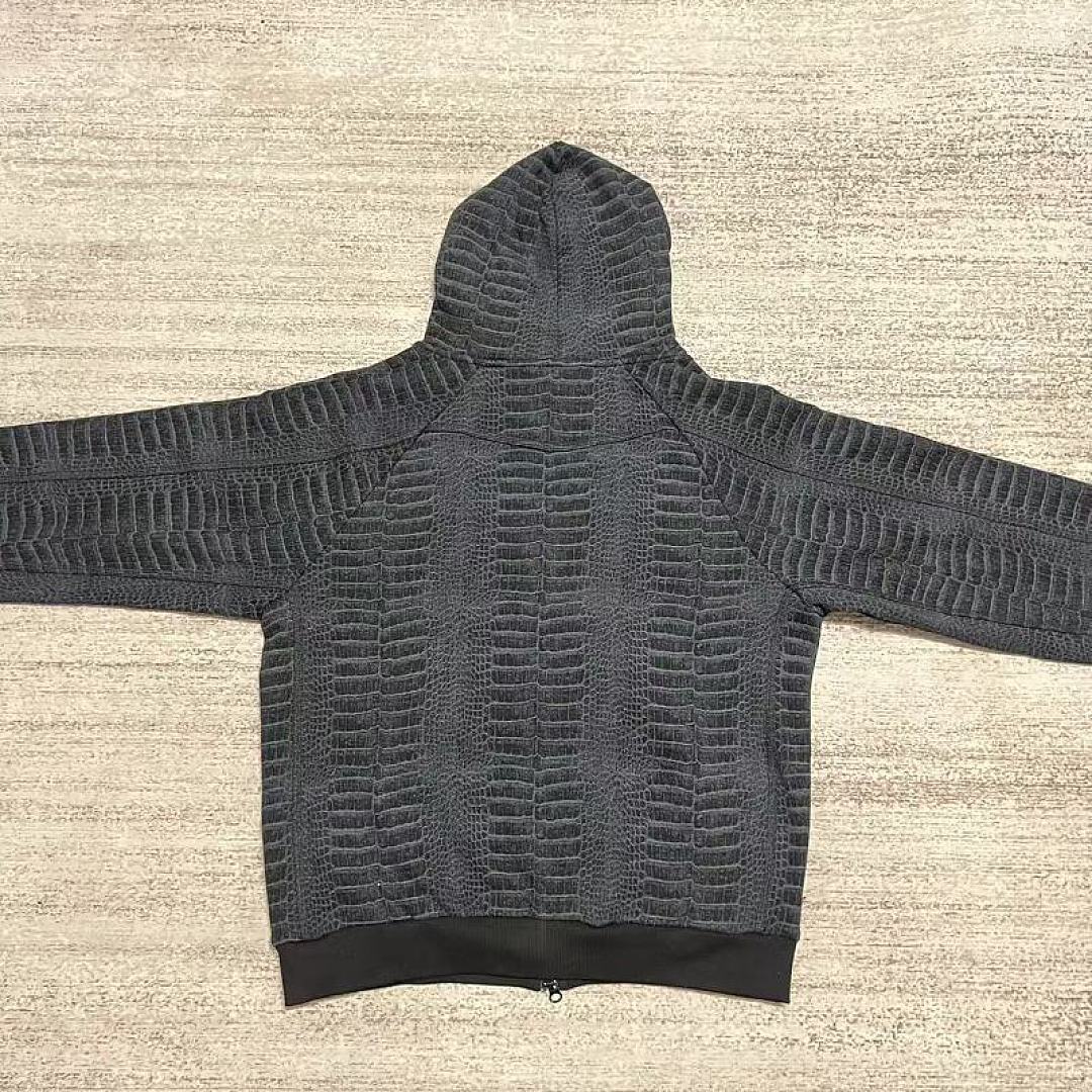 Kroen Croclock Hoodie (Black) - Image 33