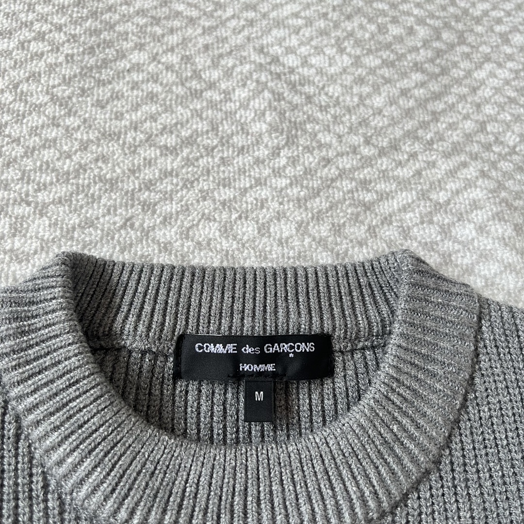 Comme des Garcons Grey Sweater - Image 6