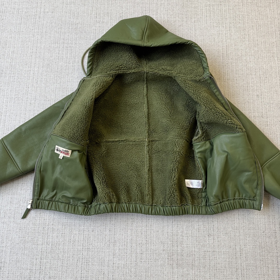 Stussy jacket (real leather) - Image 11