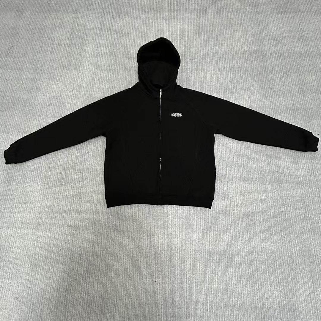 Up In Flames Black Hoodie Set - Image 8