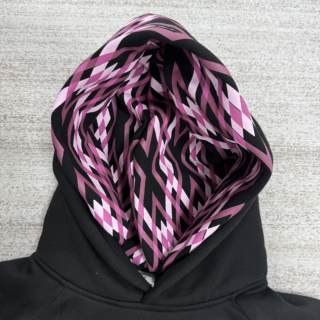 Mertra X Umbro Pink Double Hood Hoodie - Image 52