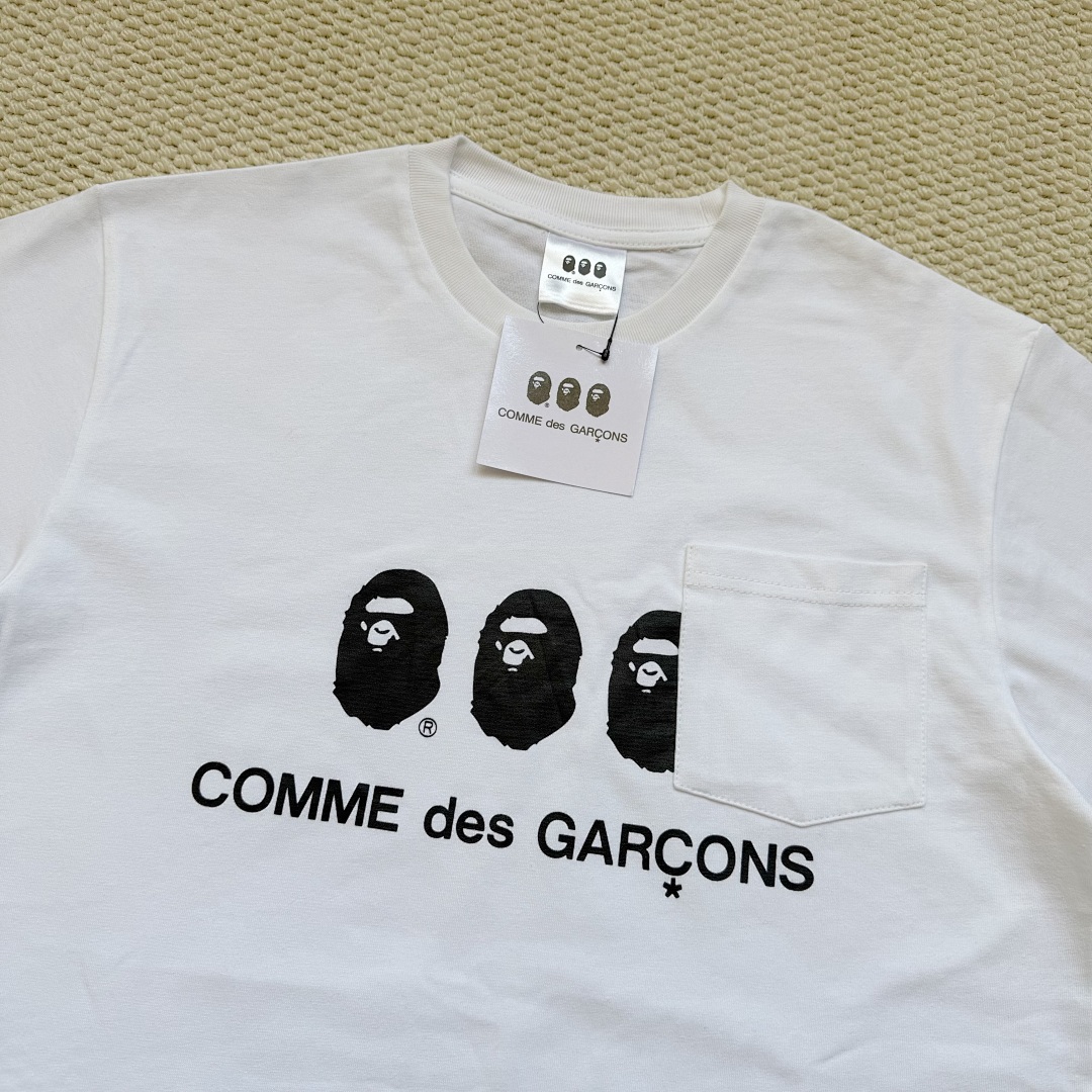 Bape x CDG tee - Image 4