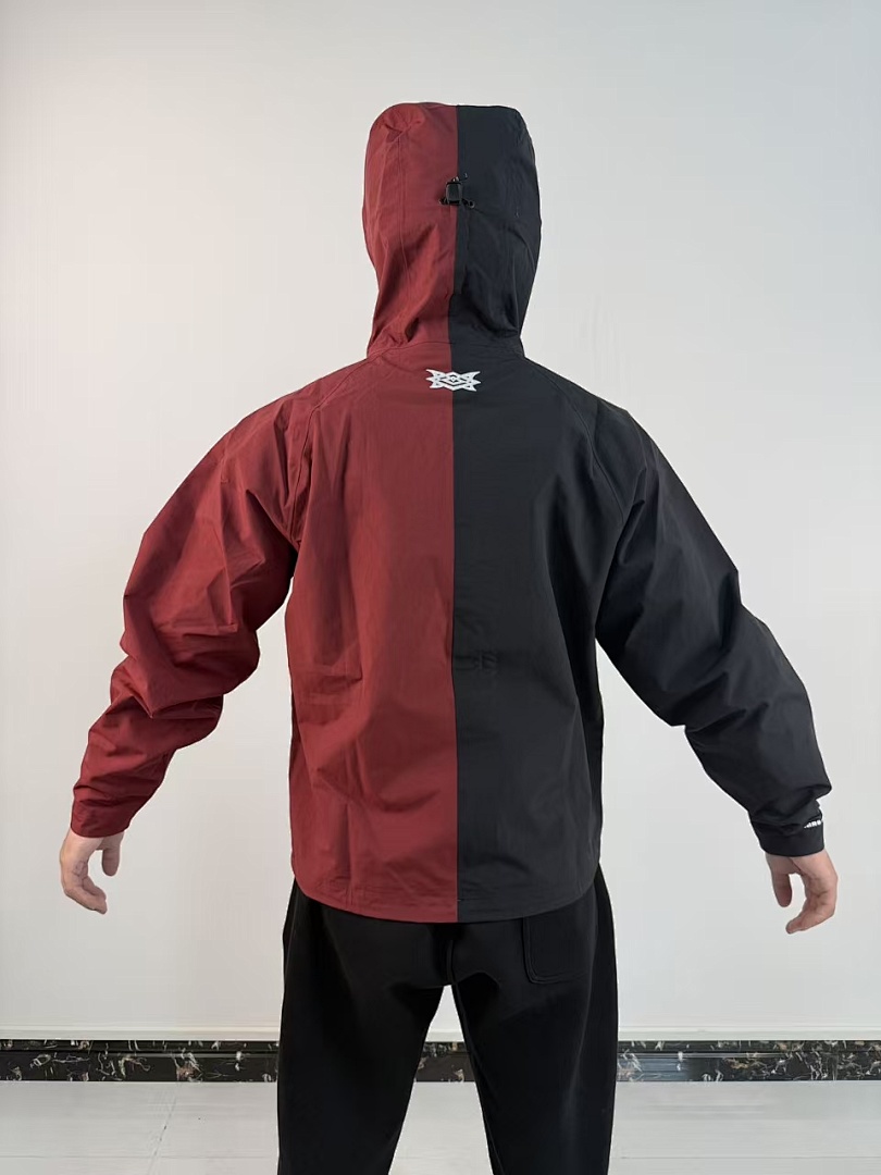 Mertra x Umbro Technical Jacket (Black & red) - Image 42
