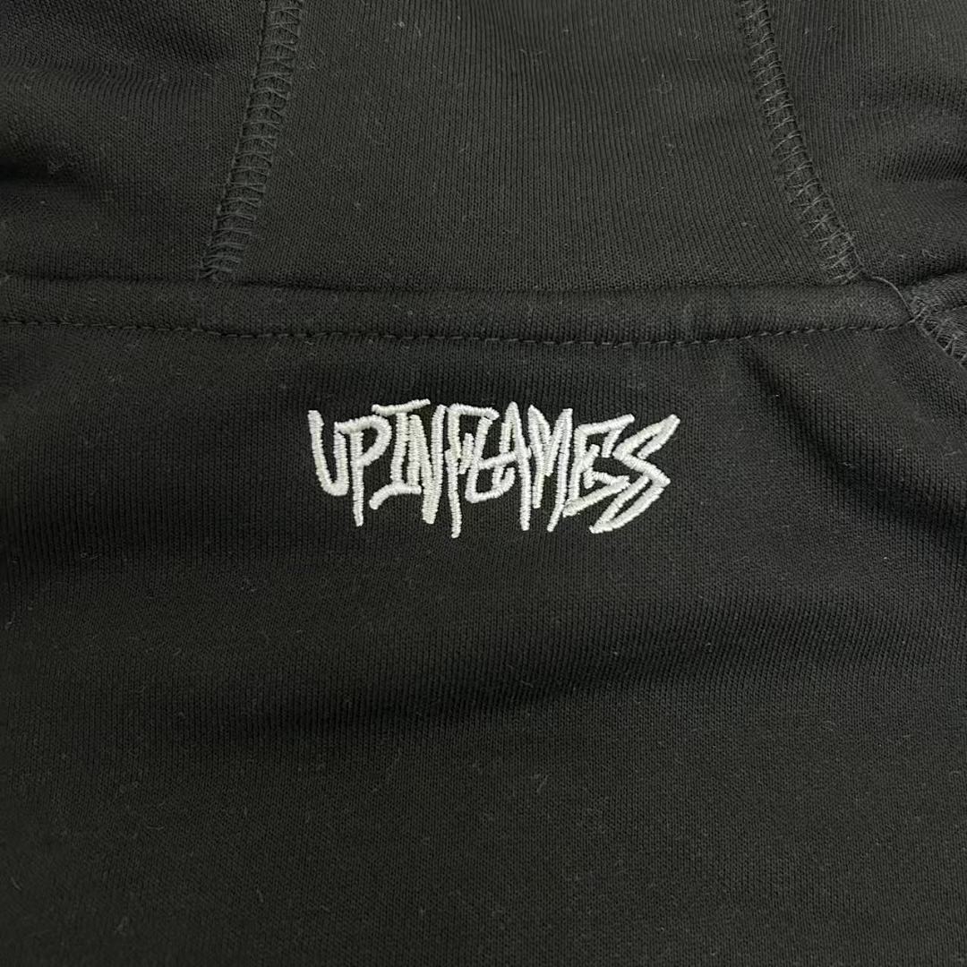 Up In Flames Black Hoodie Set - Image 30