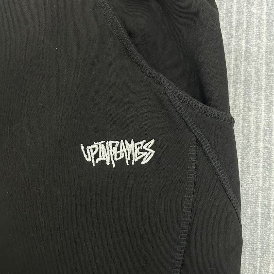 Up In Flames Black Hoodie Set - Image 12