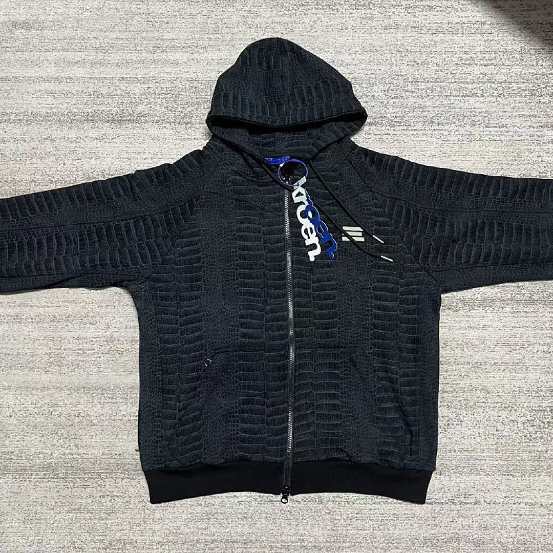 Kroen Croclock Hoodie (Black) - Image 39