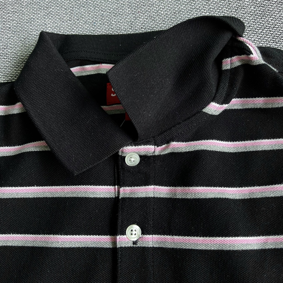 Supreme WEEK3 Washed Stripe Polo - Image 28