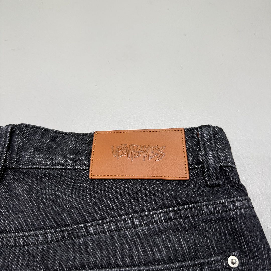 Up In Flames Denim Shorts - Image 19