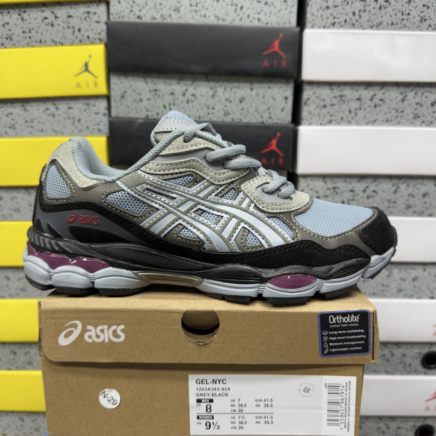 ASICS Gel-NYC Gravel (Black) - Image 10