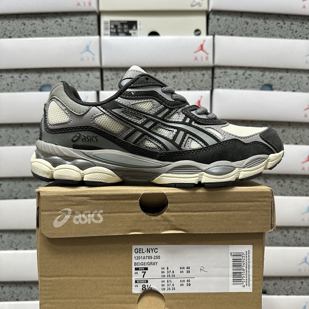 ASICS Gel-NYC Oatmeal Obsidian Grey 1201A789-250