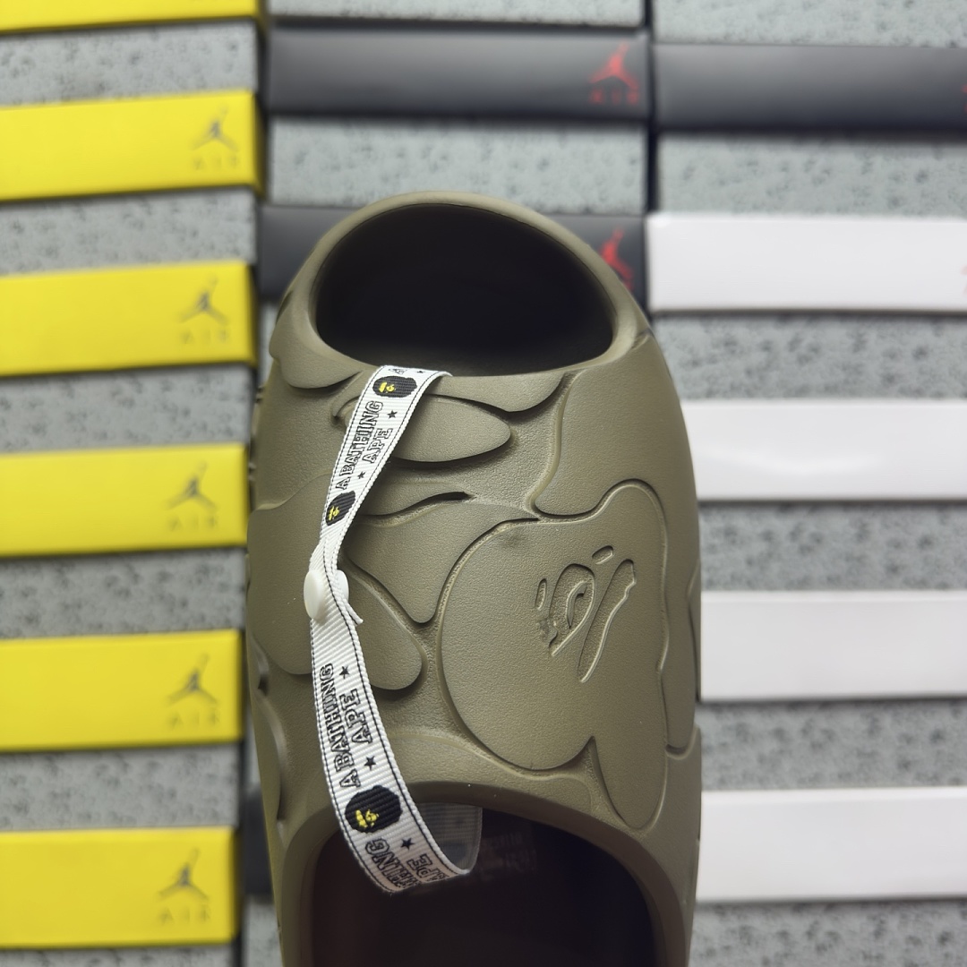 Bape Slide #1 Military Green 0ZXSLM322911R - Image 5