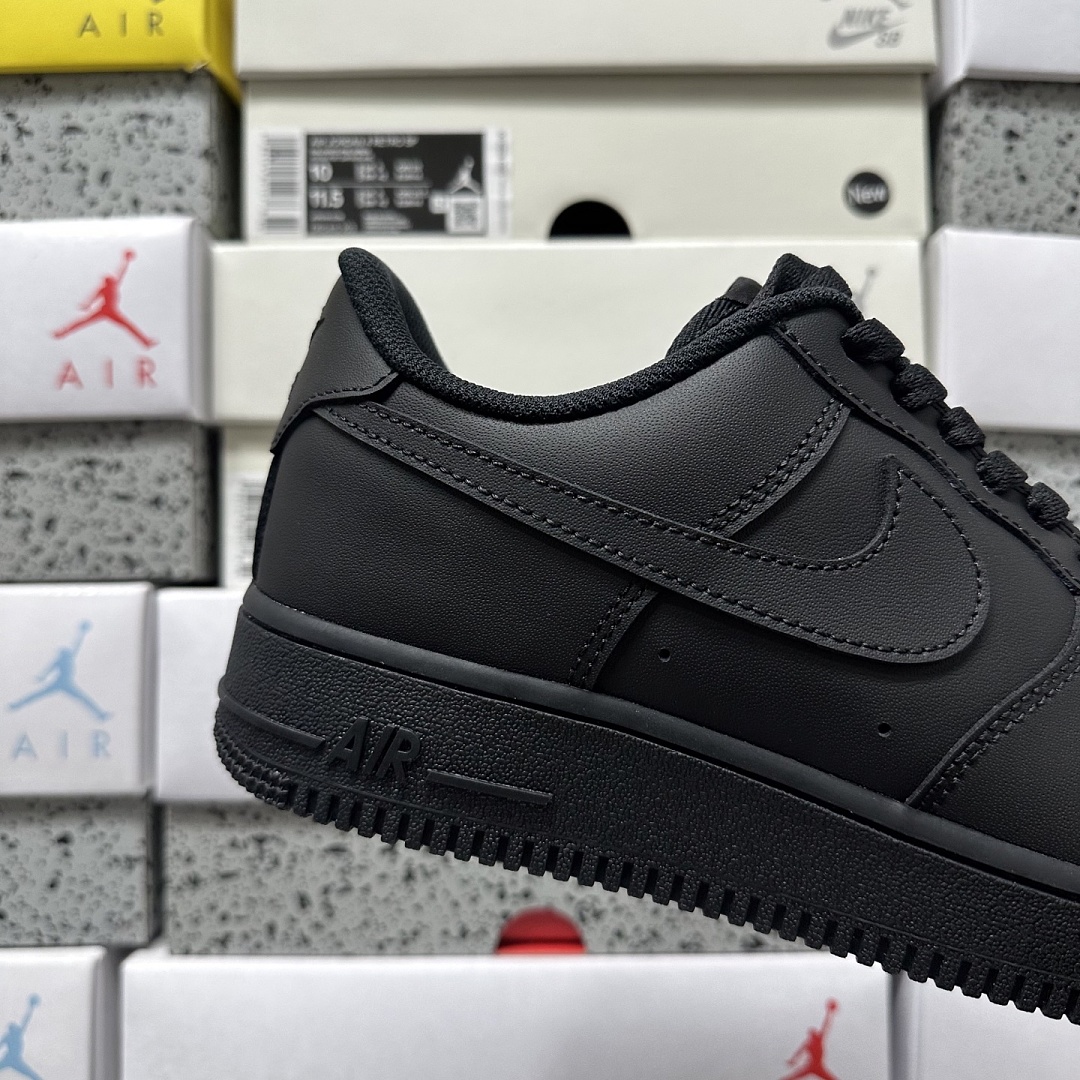 Nike Air Force 1 Low '07 Black CW2288-001 - Image 10