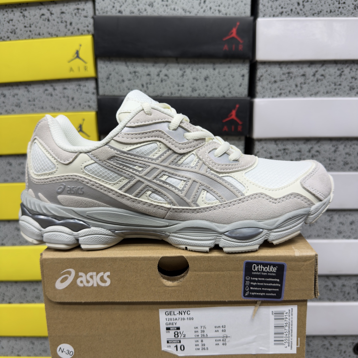 ASICS Gel-NYC (Cream Grey) - Image 10