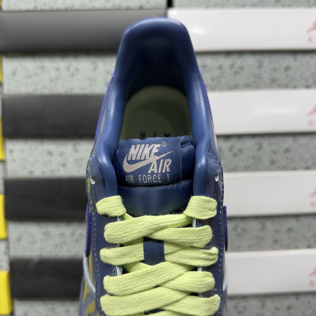 Nike Air Force 1 Low Patent Leather Mystic Navy Grape (Ice) - Image 6