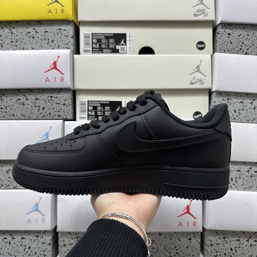Nike Air Force 1 Low '07 Black CW2288-001 - Image 8