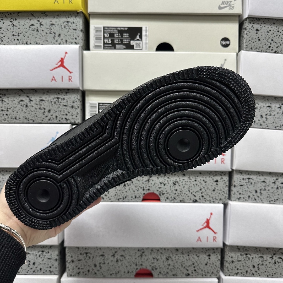 Nike Air Force 1 Low '07 Black CW2288-001 - Image 9
