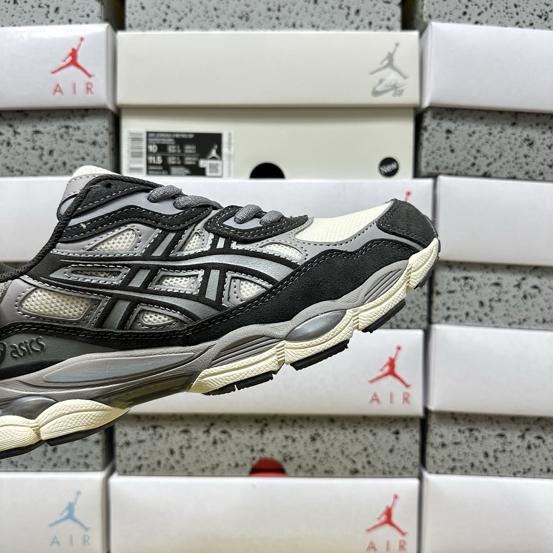 ASICS Gel-NYC Oatmeal Obsidian Grey 1201A789-250 - Image 9