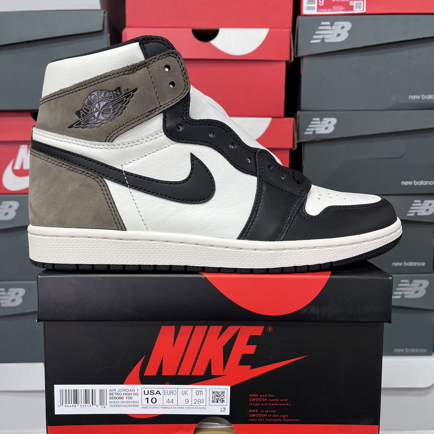 Nike Dark Mocha 1 High - Image 10
