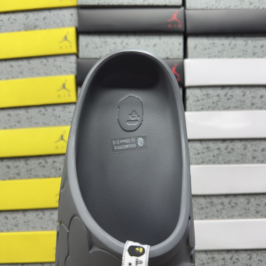 Bape Slide #1 Grey 0ZXSLM322911R - Image 4