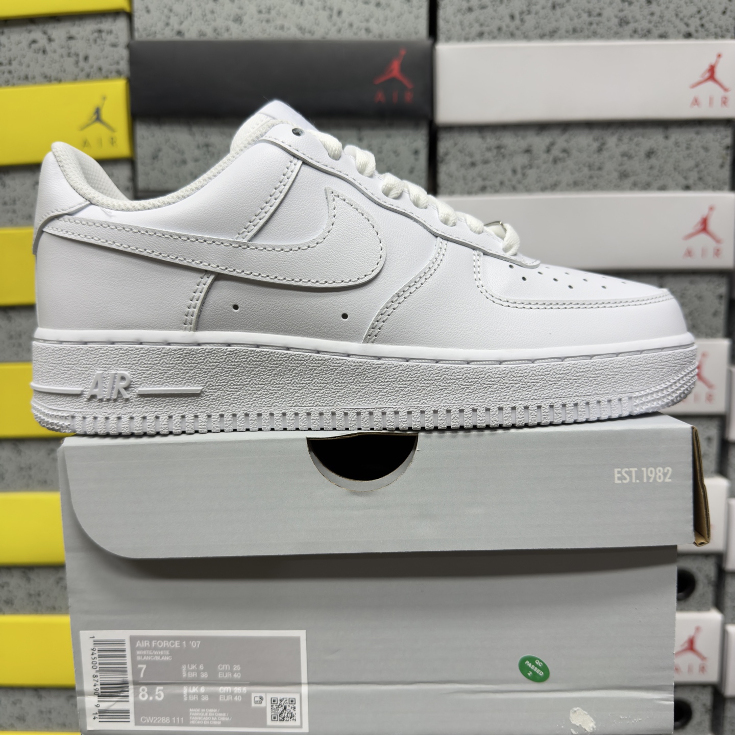 Nike Air Force 1 Low '07 (White) - Image 10