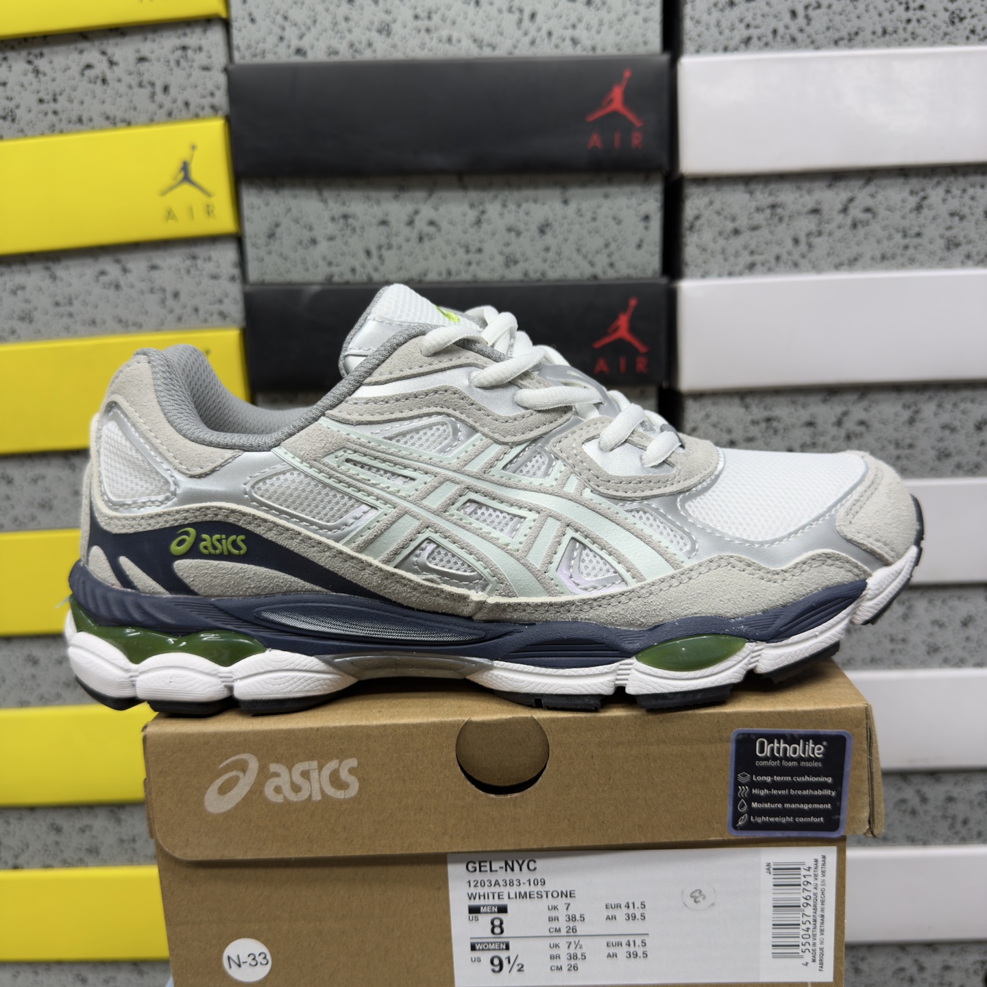 ASICS Gel-NYC White Glacier (Grey) - Image 10