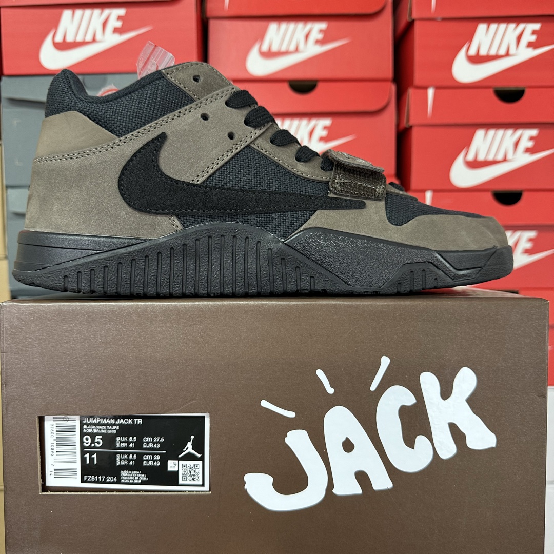 Nike S2/TOP Jordan Jumpman Jack TR Travis Scott Mocha FZ8117-204 EU 36-48.5